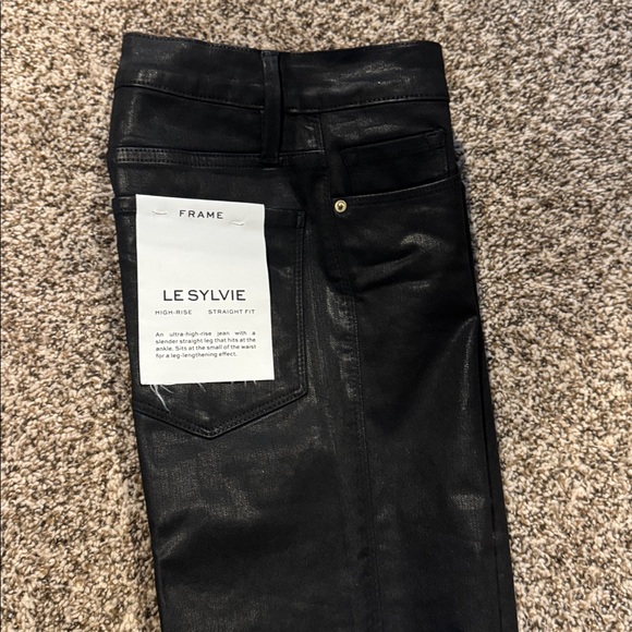 Frame Denim Black High Rise Jeans - Picture 10 of 10